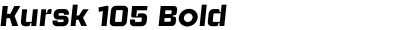Kursk 105 Bold & Bold Oblique